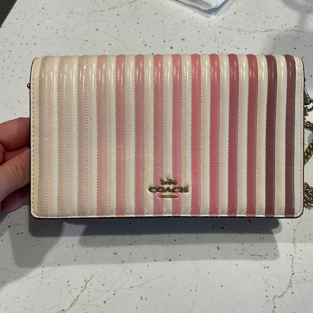 Coach cross over purse